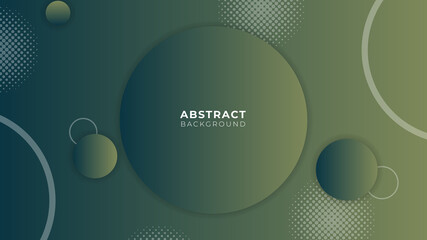 Beautiful pastel social media banner template with minimal abstract organic shapes composition in trendy contemporary collage style. Color pastel background.