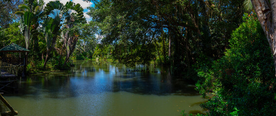 Southeast Asia, tourist attractions, Malaysia, Borneo, Sabah, Sandakan, inland rivers
