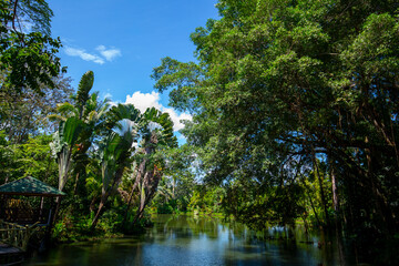 Southeast Asia, tourist attractions, Malaysia, Borneo, Sabah, Sandakan, inland rivers