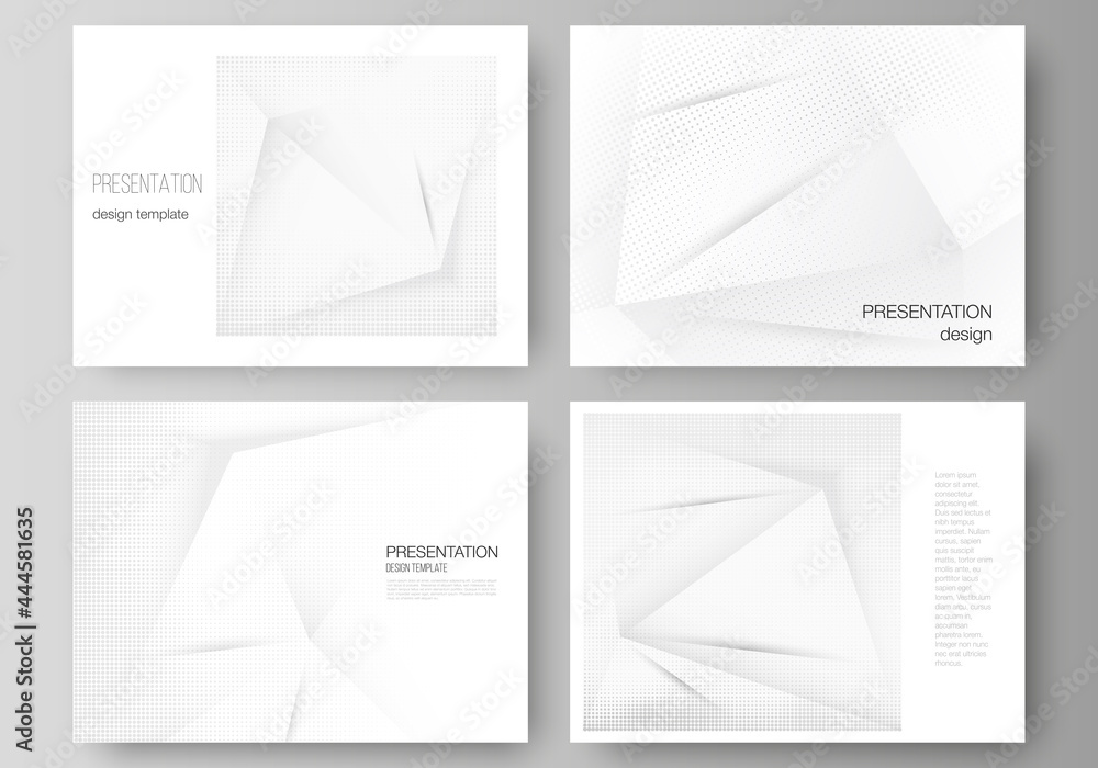 Aufkleber vector layout of the presentation slides design business templates, multipurpose template for presen