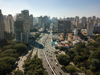Parque Ibirapuera vista aérea São Paulo
