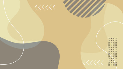 Gradient geometric shape abstract background