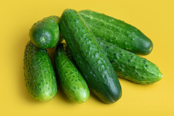 cucumbers on a plate
