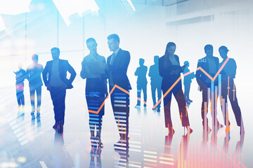 Businessman and businesswoman looking into notes. Business peopl