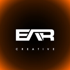 EAR Letter Initial Logo Design Template Vector Illustration