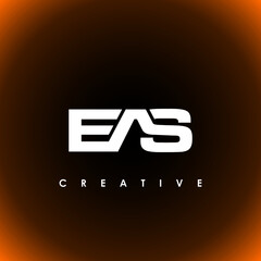 EAS Letter Initial Logo Design Template Vector Illustration