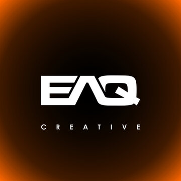 EAQ Letter Initial Logo Design Template Vector Illustration
