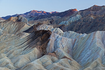 Landscape of Golden Canyon, Death Valley National Park, California, USA 