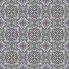 Creative trendy color abstract geometric pattern in violet gray blue, vector seamless, can be used for printing onto fabric, interior, design, textile