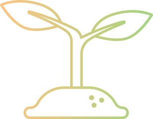 growth plant icon