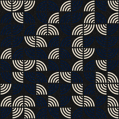 Abstract Geometric Pattern generative computational art illustration