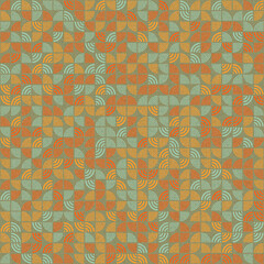 Abstract Geometric Pattern generative computational art illustration