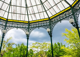 Mayaguez Puerto Rico park gazebo kiosk pavilion