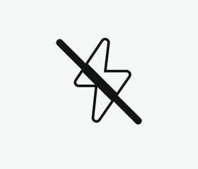 Turn off vector icon. Editable stroke. Symbol in Line Art Style for Design, Presentation, Website or Apps Elements, Logo. Pixel vector graphics - Vector