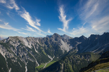 landscape with clouds