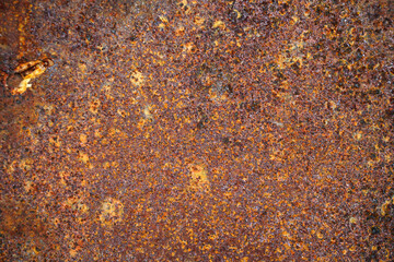Rusty metal background with streaks of rust. Rust stains. Rysty corrosion. rust on old metal...