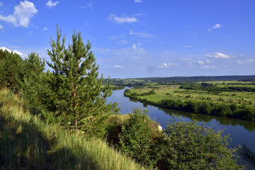 View of the Sylva river from Sorokinskaya mountain