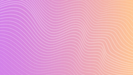 Modern colorful gradient background with wavy lines