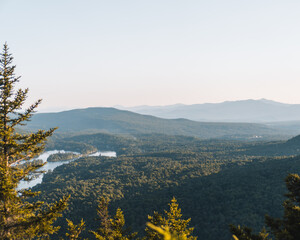 Sunset from Mt. Norris