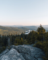 Sunset from Mt. Norris