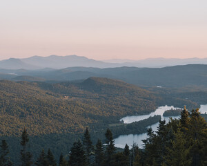 Sunset from Mt. Norris