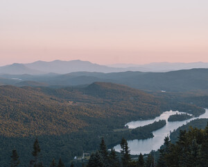 Sunset from Mt. Norris