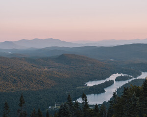 Sunset from Mt. Norris