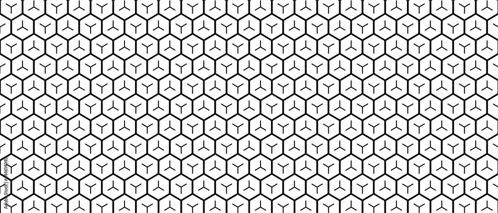 Poster Abstract Geometric pattern of lines. Stylish structure vector background