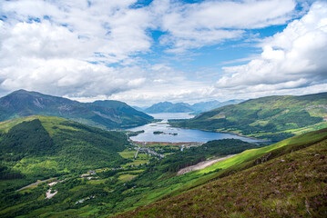 Landscape photography of mountains and lake, Glencoe, Scotland