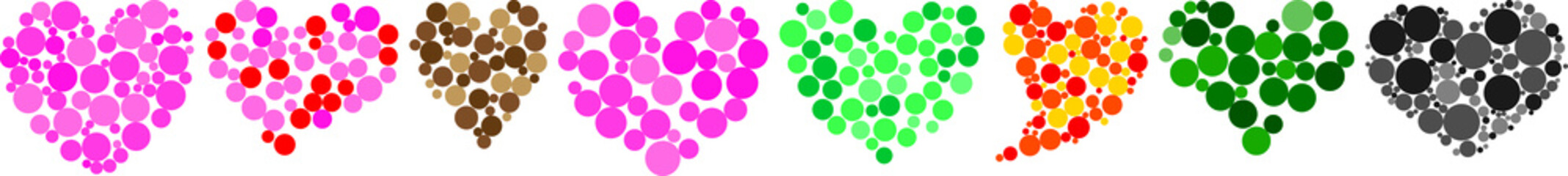 Circled Heart Romance for Valentine
