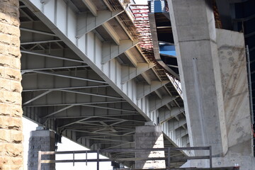 underside of bridge