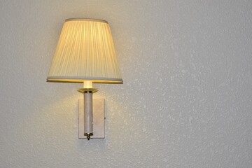 lamp on the wall