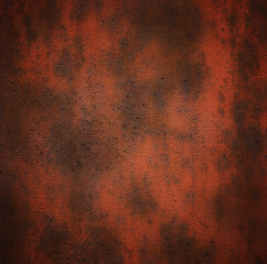 Orange rusty brown metallic abstract background.