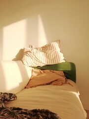 room with bed