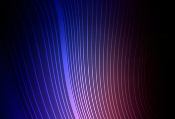Dark Pink, Blue vector pattern with sharp lines.