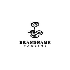 argan cartoon logo template icon design vector