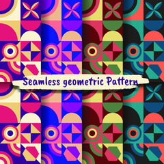 Collection of seamless Geometric Patterns