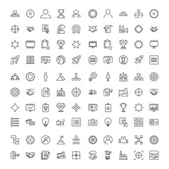 Business icon set