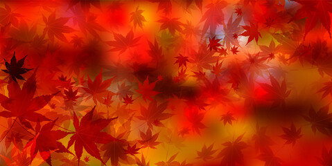 紅葉　もみじ　秋　背景