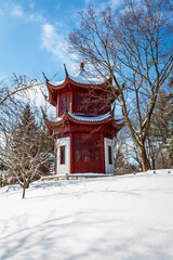 Canada Montréal pagode jardin botanique