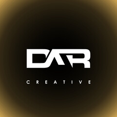 DAR Letter Initial Logo Design Template Vector Illustration