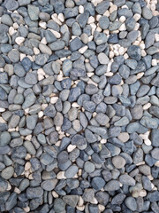 Natural Polished Pebble or Gravels Background
