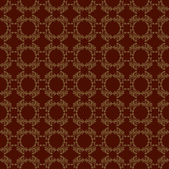 seamless damask patterns, elegant colors, great for a variety of designs, printed fabrics, wallpapers, ornaments