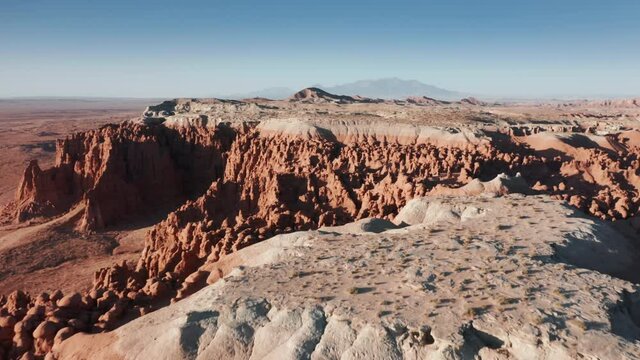 Red Mars planet landscapes, unexpected and dramatic geological wonder, Utah USA