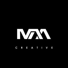 MAA Letter Initial Logo Design Template Vector Illustration