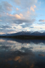 Sunset Reflection, Jasper National Park, Alberta