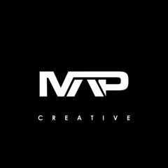 MAP Letter Initial Logo Design Template Vector Illustration