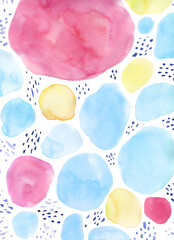 水彩模様　背景