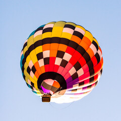hot air balloon in the sun