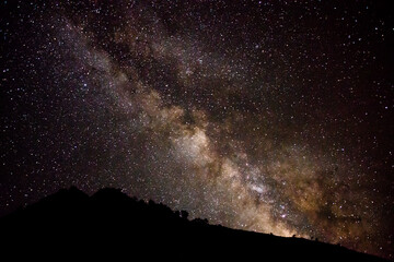 Pink Milky Way in Zion